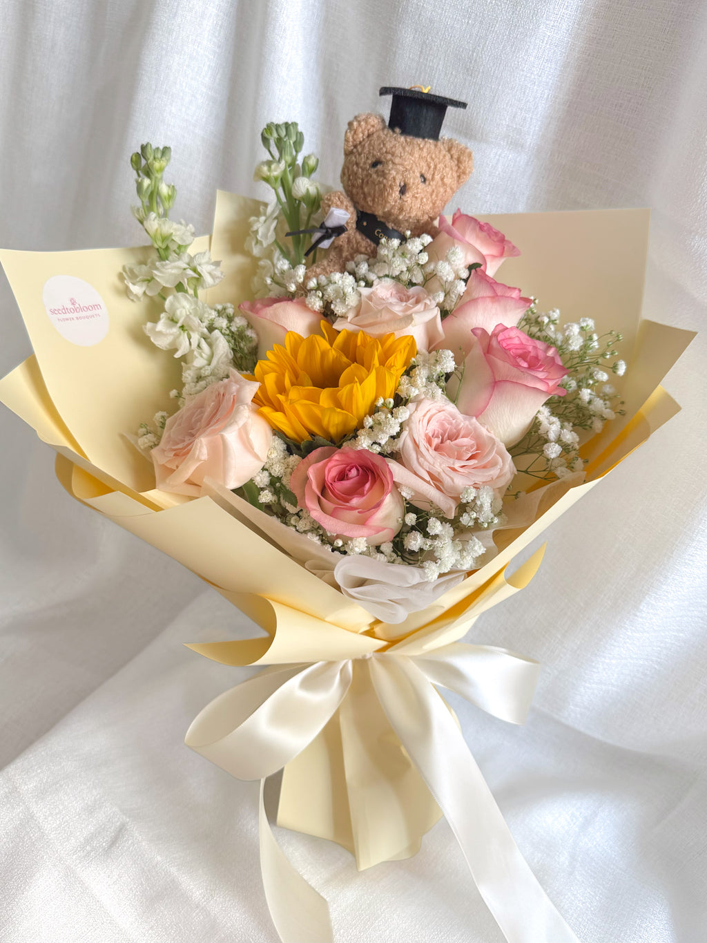 Bright Future | Sunflower & Rose Bouquet