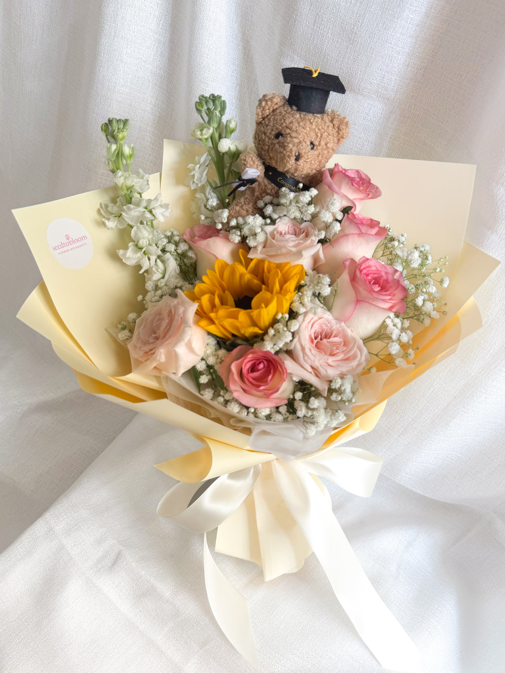 Bright Future | Sunflower & Rose Bouquet