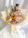 Bright Future | Sunflower & Rose Bouquet