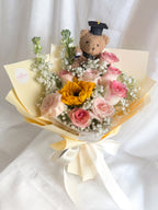 Bright Future | Sunflower & Rose Bouquet