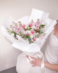 Princess | Pink Tulip & Hydrangea Bouquet