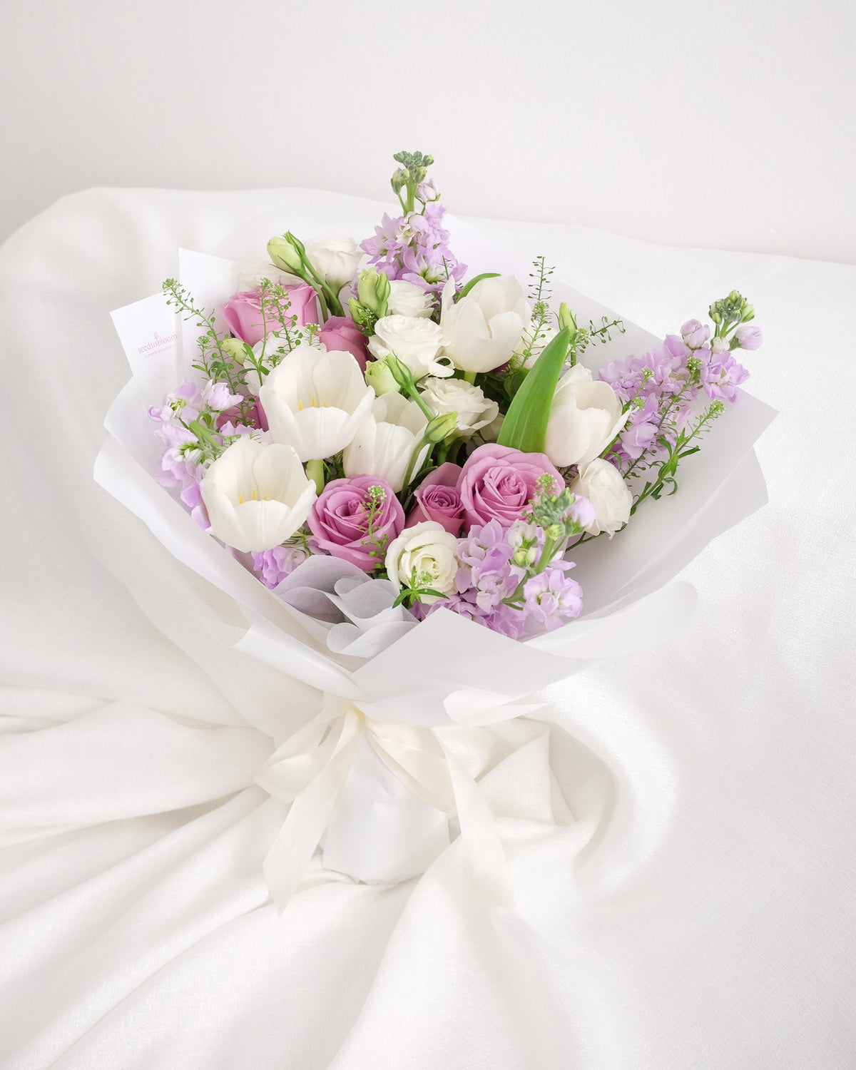 Enchanted | Purple Rose & Tulip Bouquet