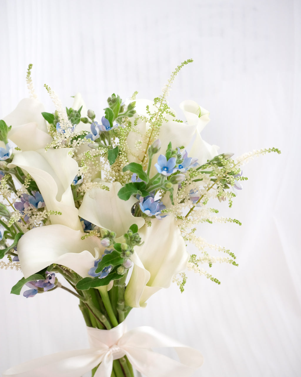Something Blue | Calla Lily & Astilbe Bridal Bouquet
