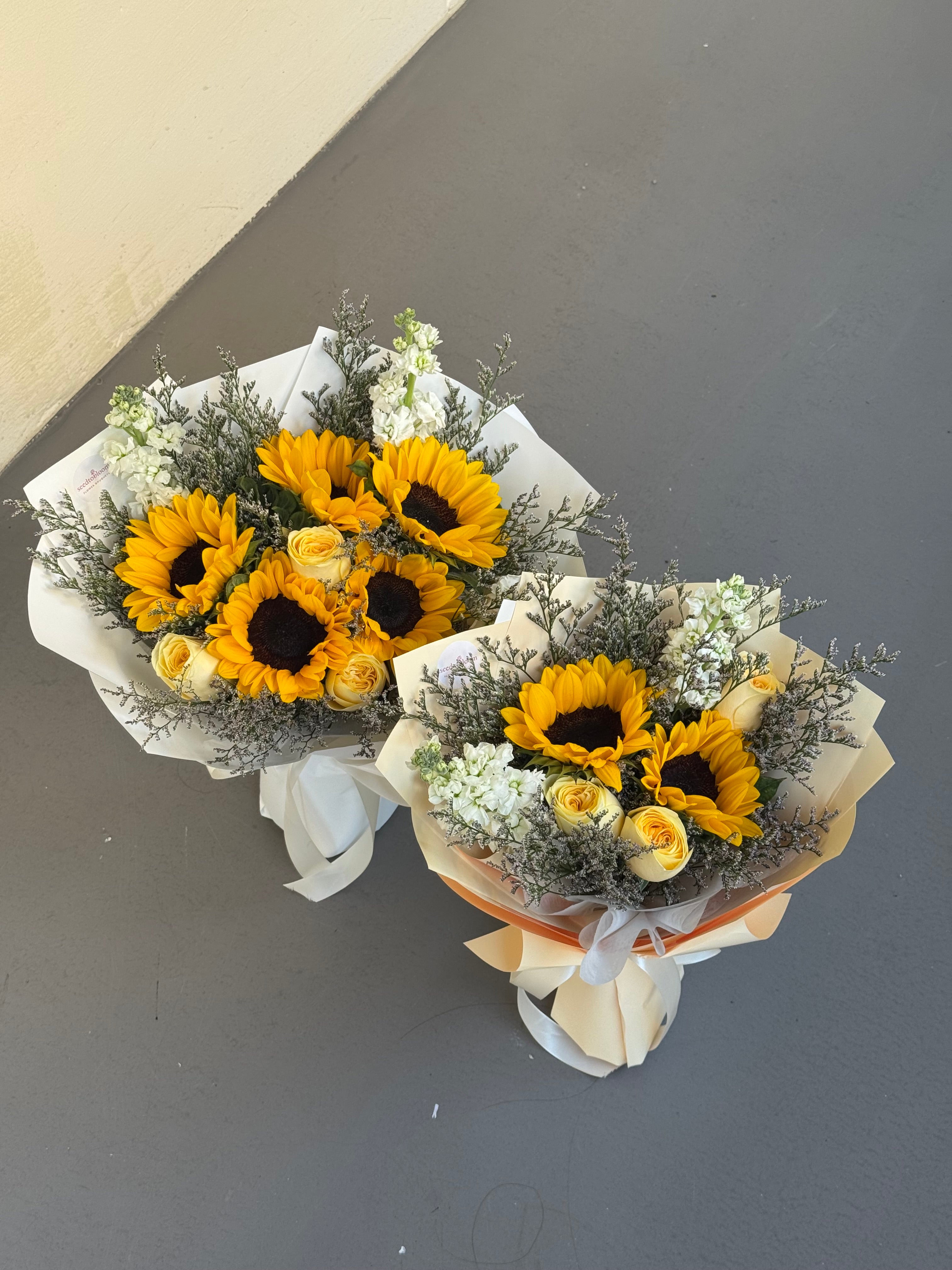 Proudest Moment | Sunflower & Yellow Rose Bouquet